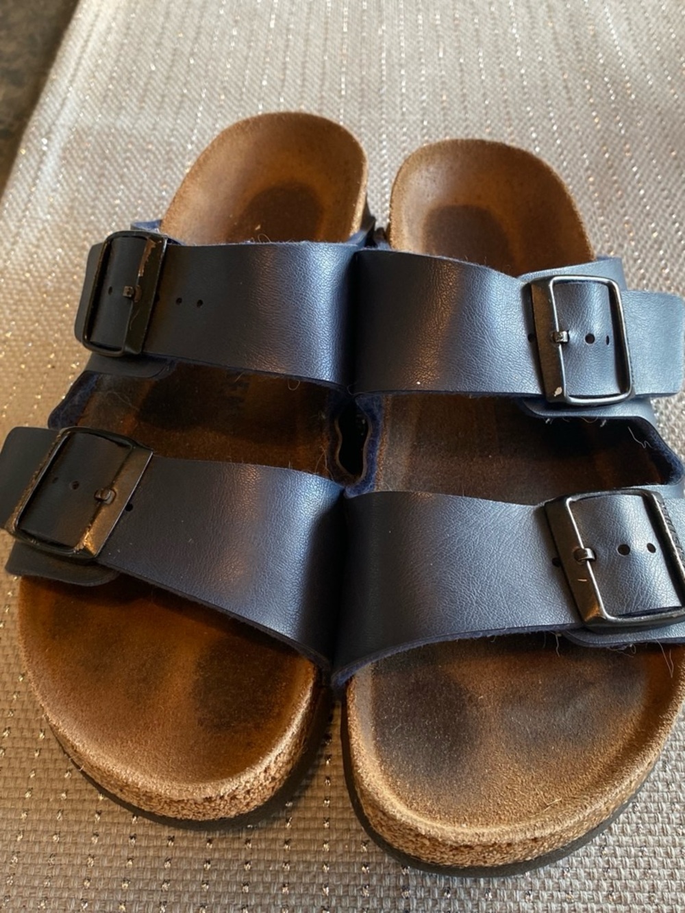 Birkenstock Double-Buckle Slide Sandals
